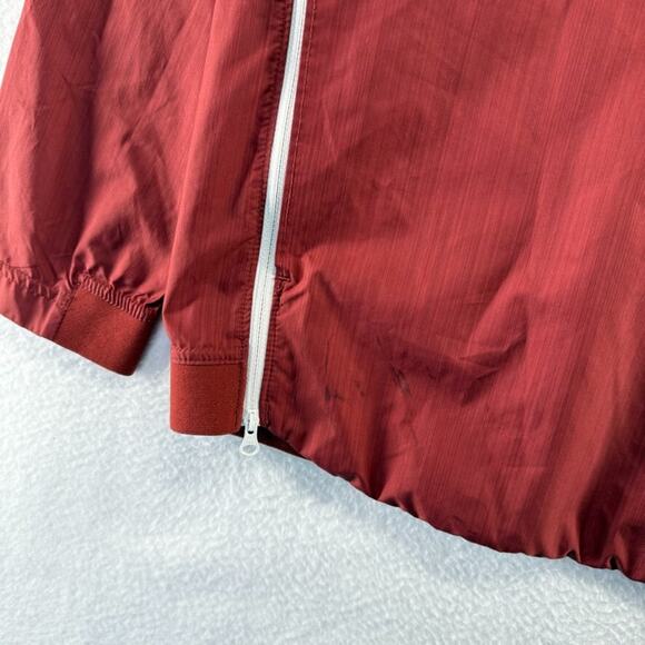 Alabama Crimson Tide Jacket Men's Large Red 1/2 Half Zip nike Team Player Issue - Picture 2 of 11